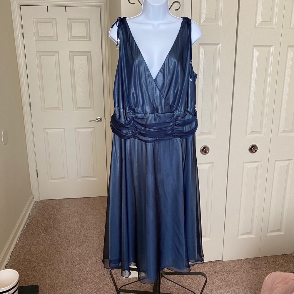 Patra Woman • Chiffon Blue/Gray Dress